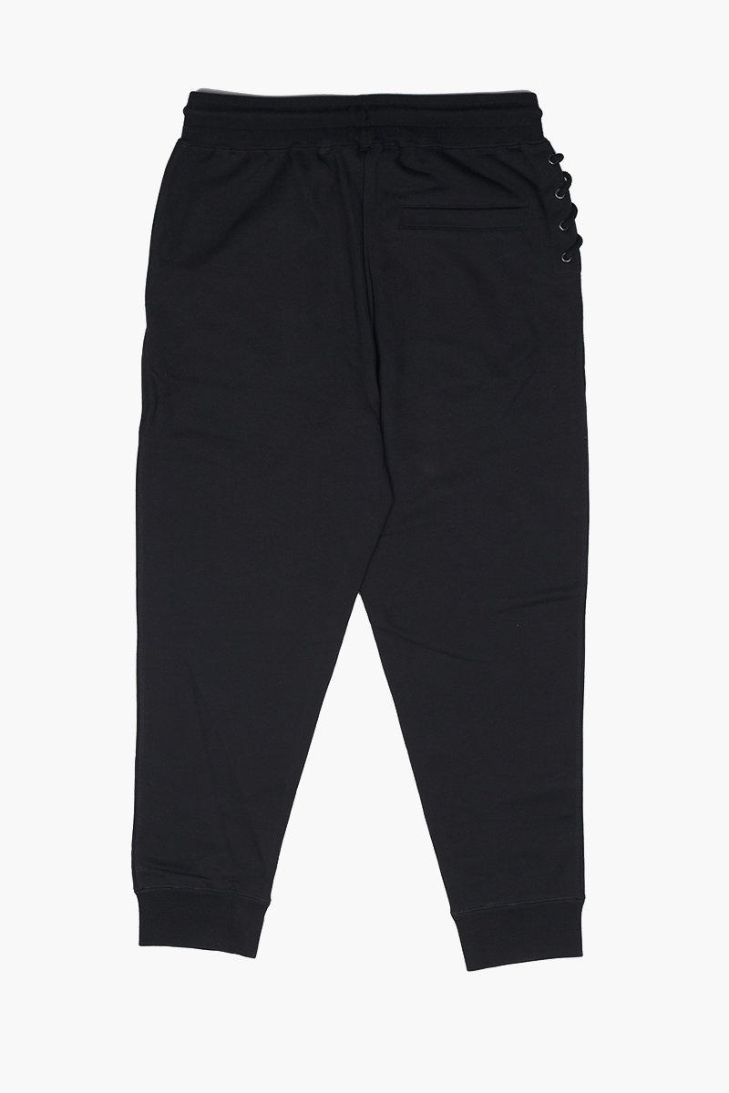 CRAIG GREEN Men Laced Track Pants in Black 1