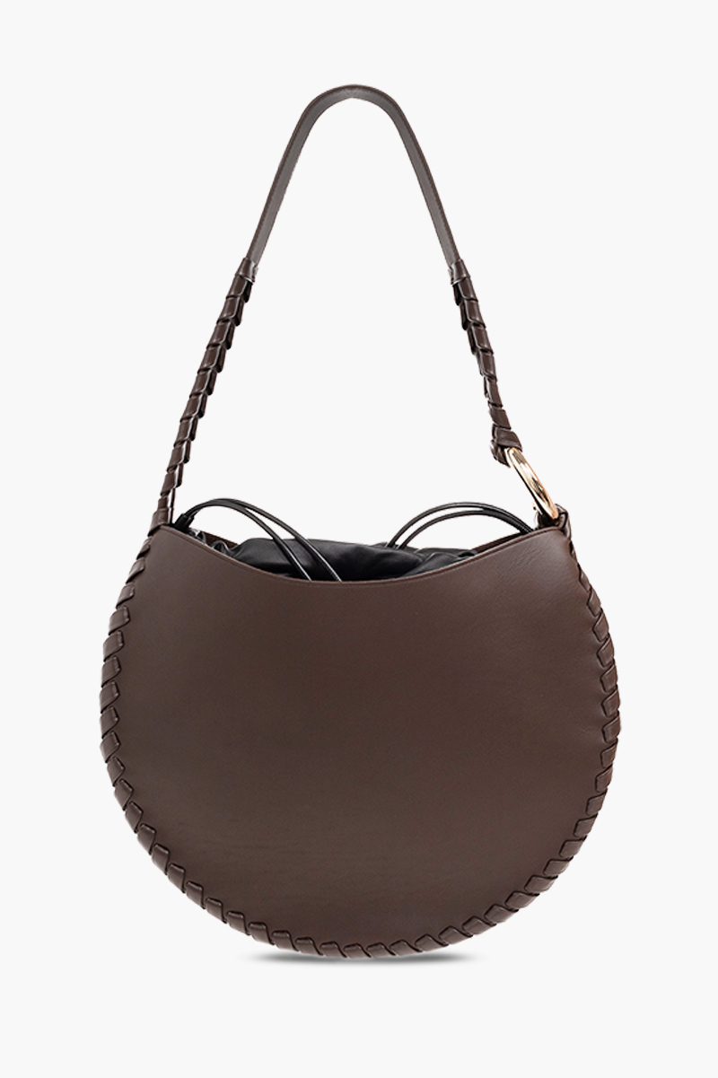 CHLOE Large Mate Hobo in Bold Brown Calfskin  1