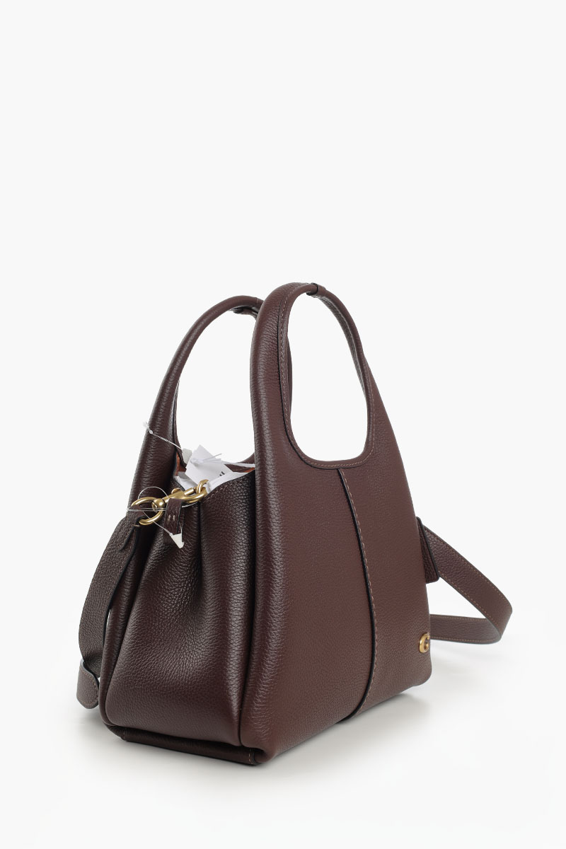 COACH Lana 23 Shoulder Bag in Maple Pebble Leather 1