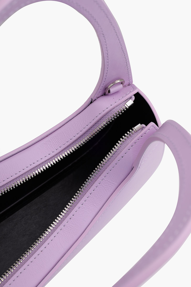 COPERNI Baguette Swipe Double Handle Shoulder Bag in Lilac 3