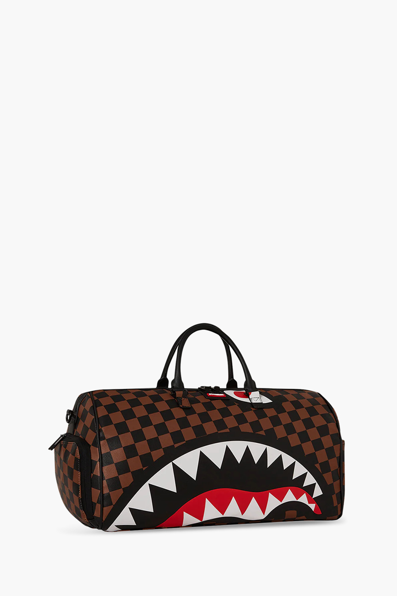 SPRAYGROUND The Hangover Shark Duffle in Brown Multicolor 2