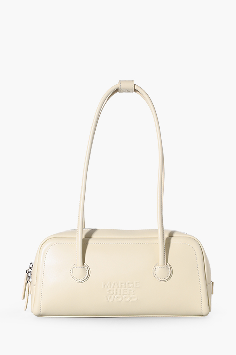 MARGE SHERWOOD Soft Baguette Bag in Blond Wood Plain 0