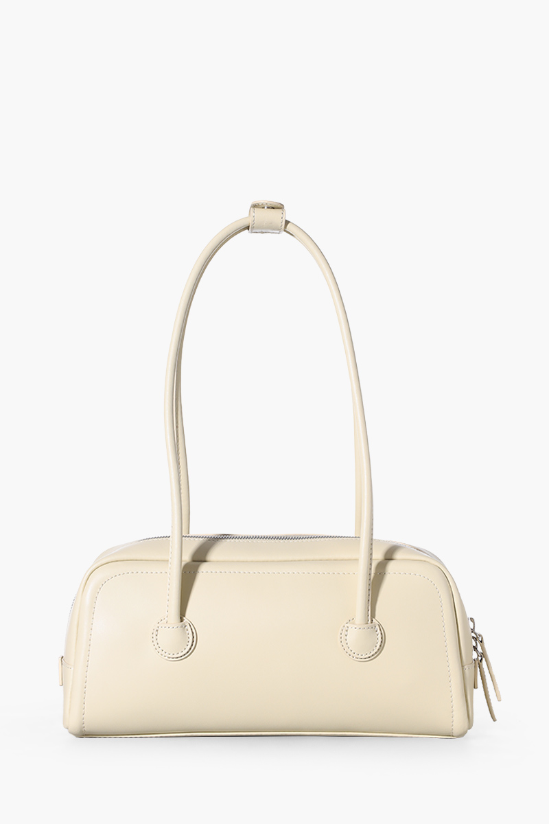 MARGE SHERWOOD Soft Baguette Bag in Blond Wood Plain 1