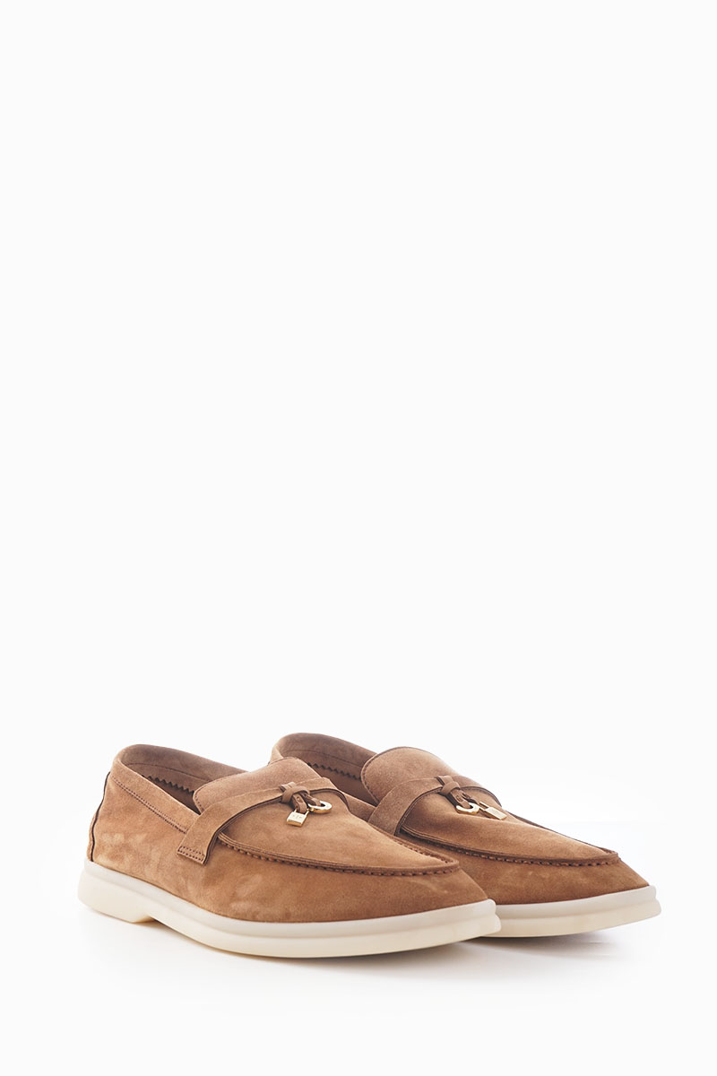 LORO PIANA Summer Charm Walk Loafers in Vicona Suede 2