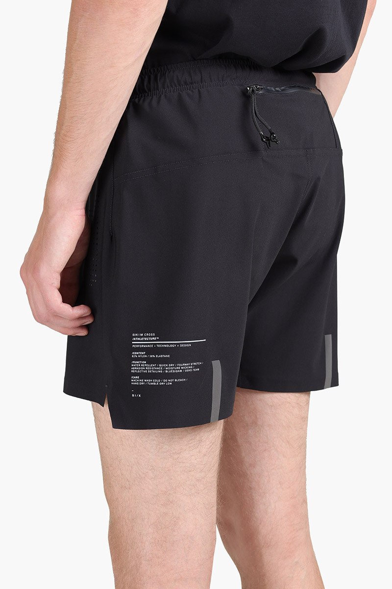 SIKI Fall Run Shorts in Black 3