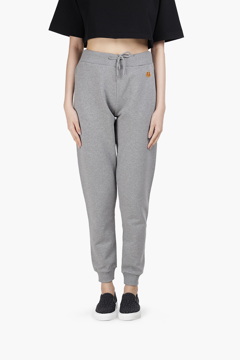 KENZO Women Tiger Crest Joggers in Dove Grey 0