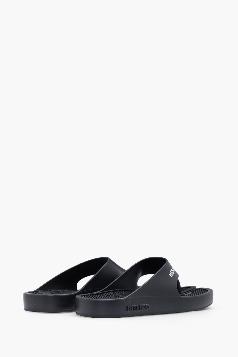 KENZO Women K-Beach Thong Sandals in Black 2