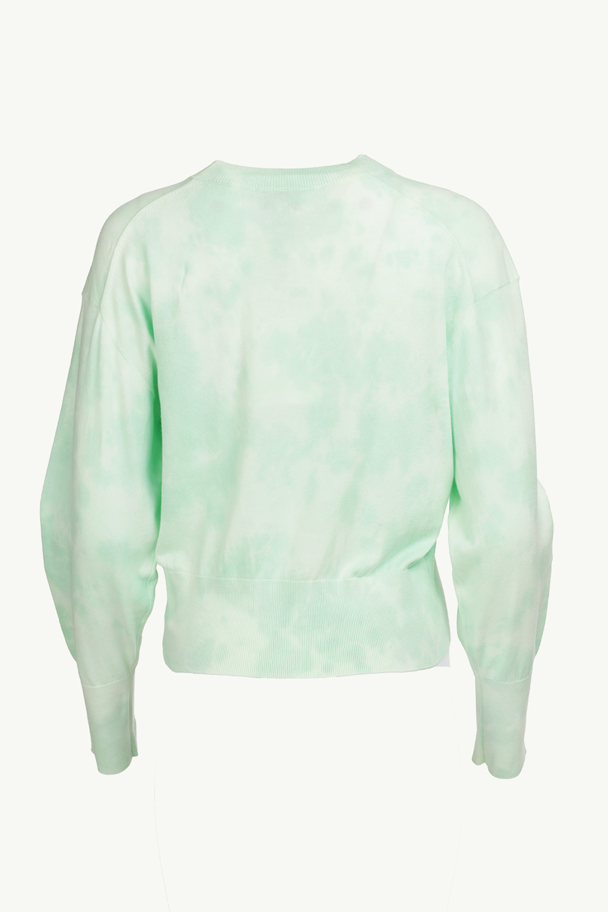 KENZO Women Tiger Crest Tie-Dye Jumper in Green 1