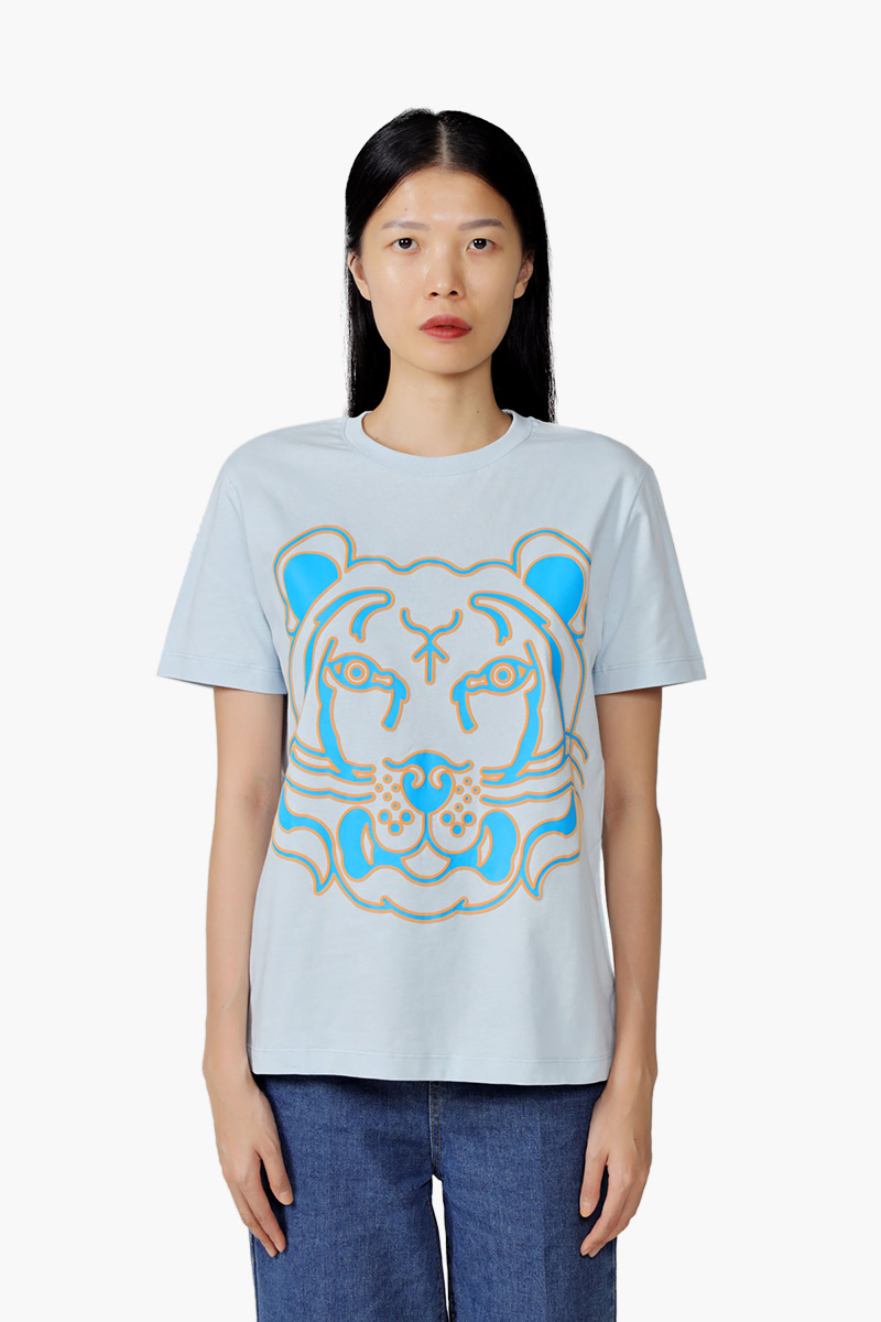 Light blue kenzo sales t shirt