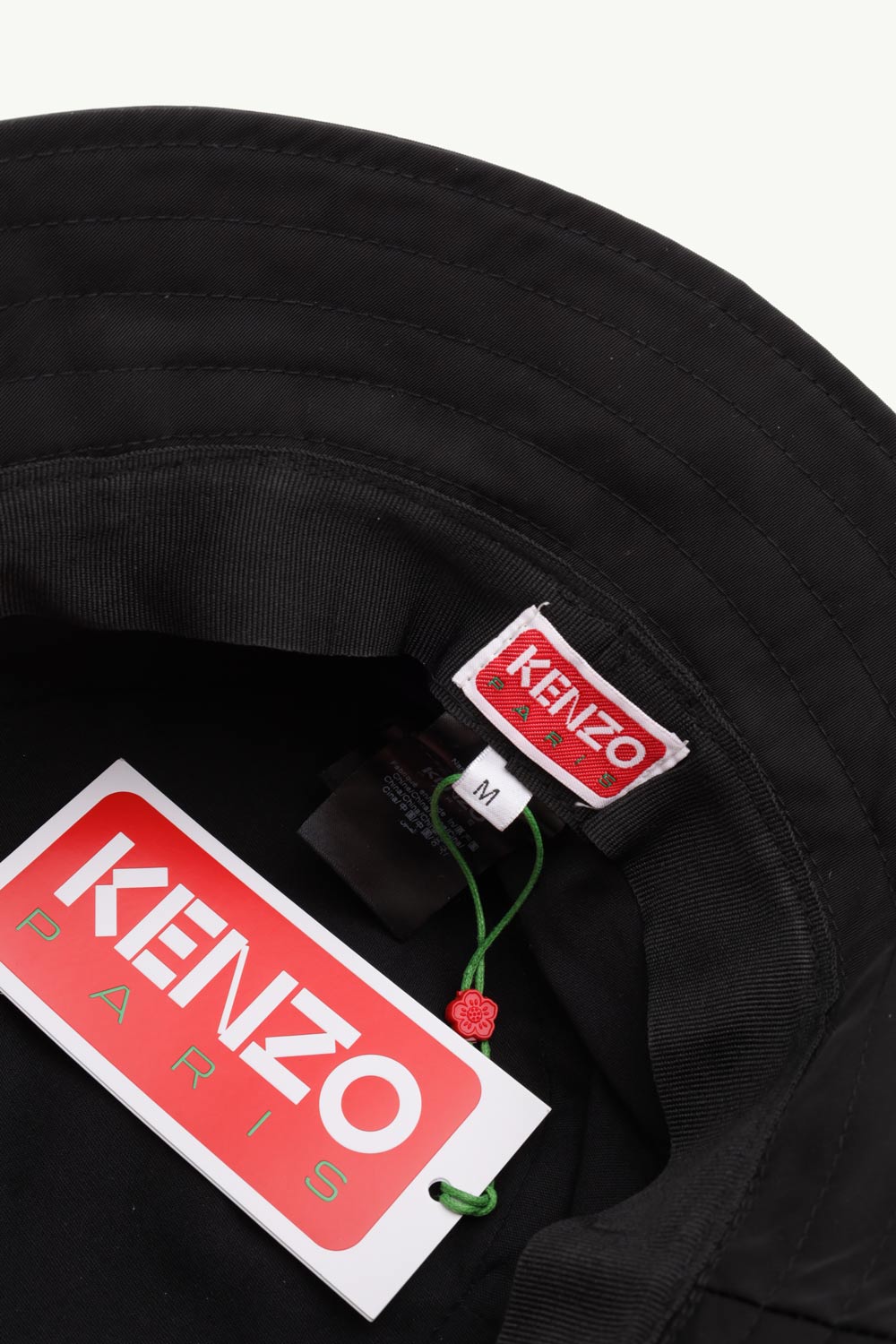 KENZO Men Kenzo Paris Label Jungle Bucket Hat in Black 3