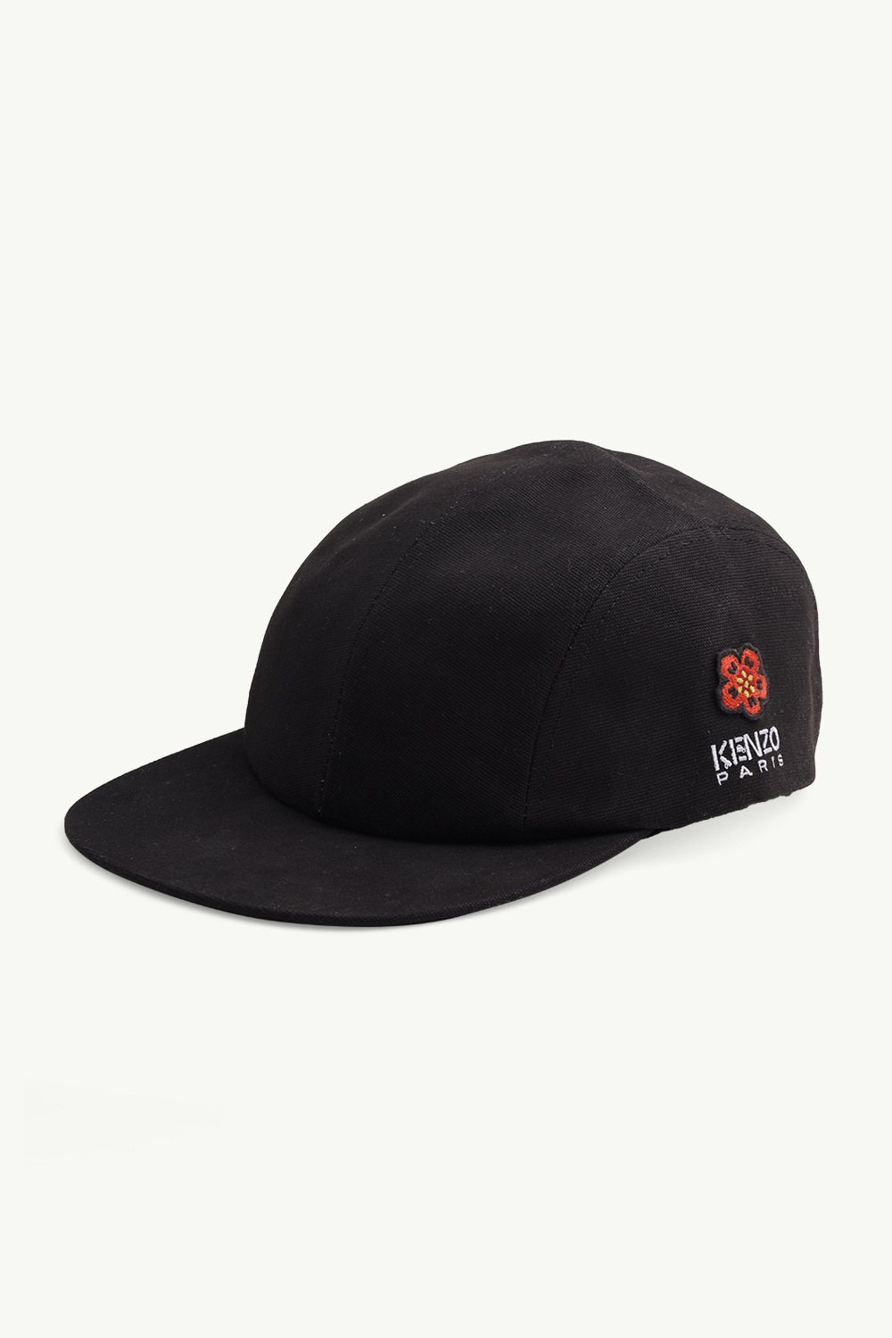 KENZO Boke Flower Crest Baseball Cap in Black 2