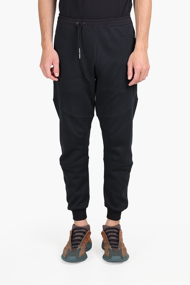SIKI Gym Pants in Black Cotton with Velcro Back Pocket 0