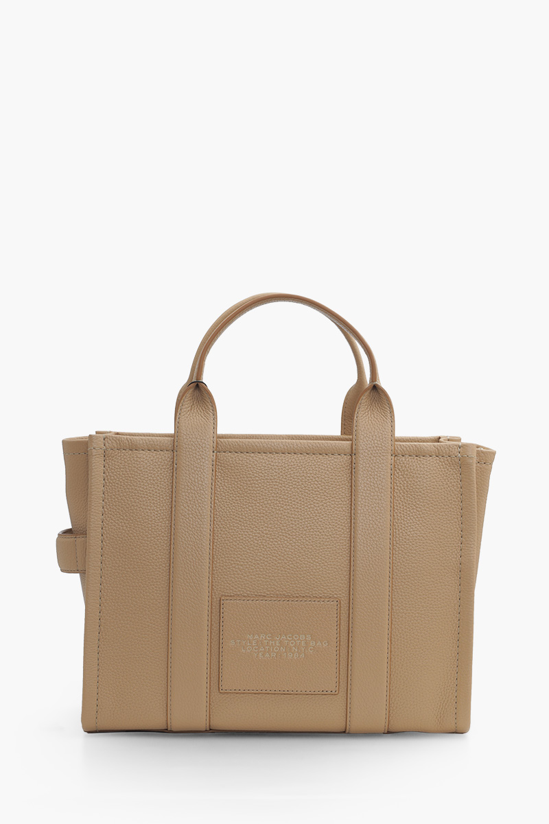 MARC JACOBS Small The Leather Tote Bag in Camel 1