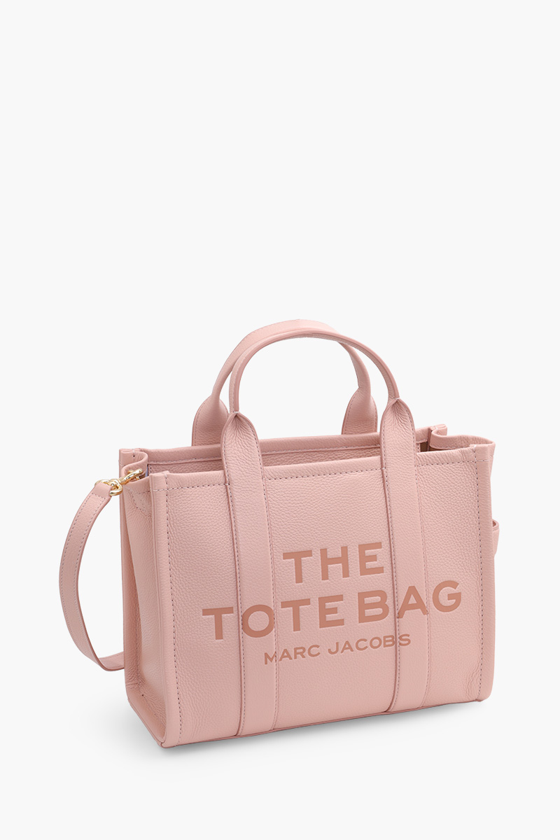 MARC JACOBS Small The Leather Tote Bag in Rose 2