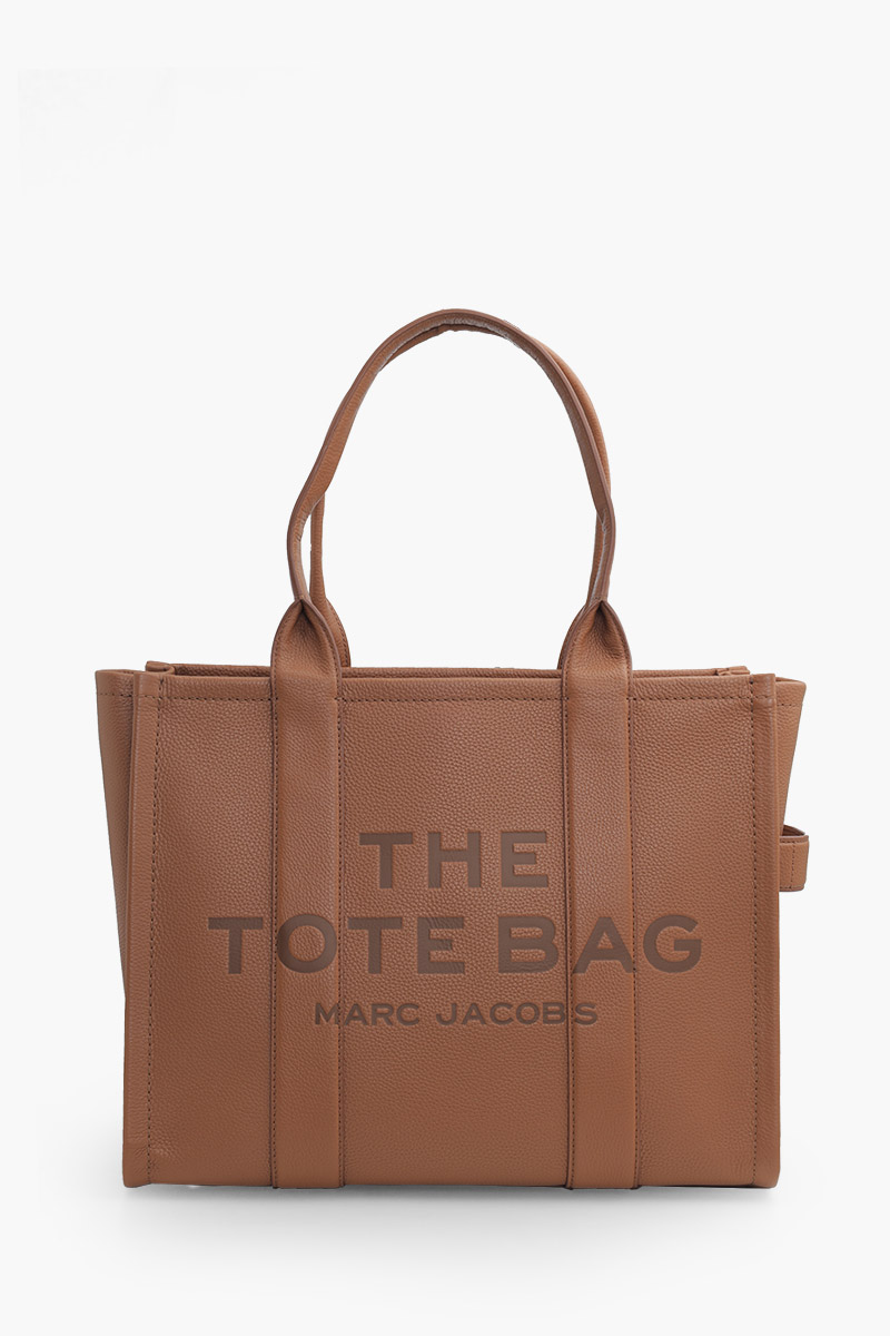 MARC JACOBS Large The Leather Tote Bag in Argan Oil 0