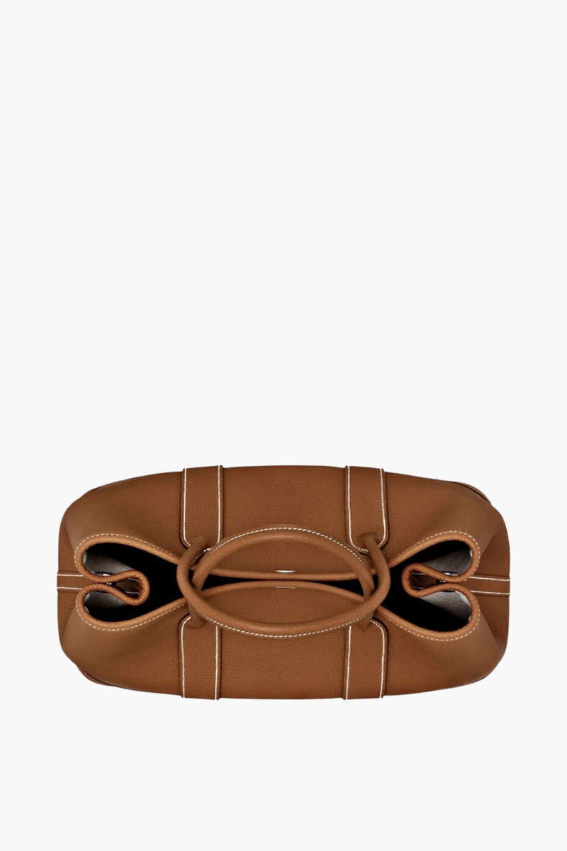 HERMÈS BNIB Garden Party 30 Bag in Gold Negonda Calfskin PHW #K 2