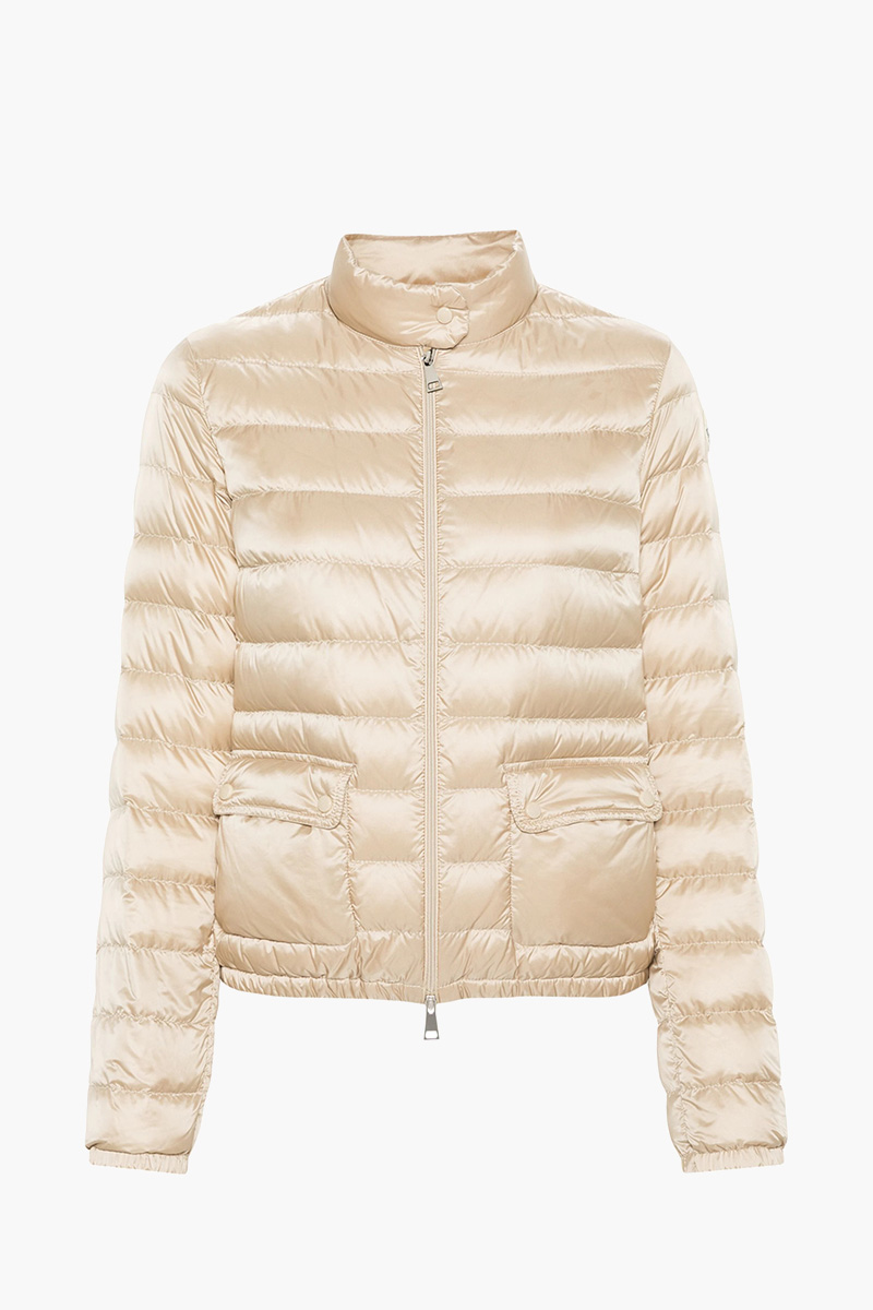 MONCLER Women Lans Short Down Jacket in Beige 0