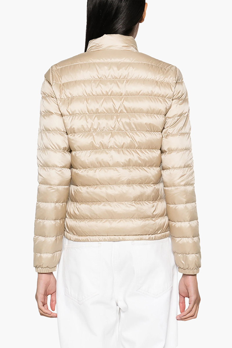 MONCLER Women Lans Short Down Jacket in Beige 1