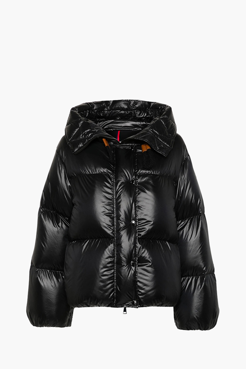 MONCLER Men Borey Jacket in Black Nylon 0