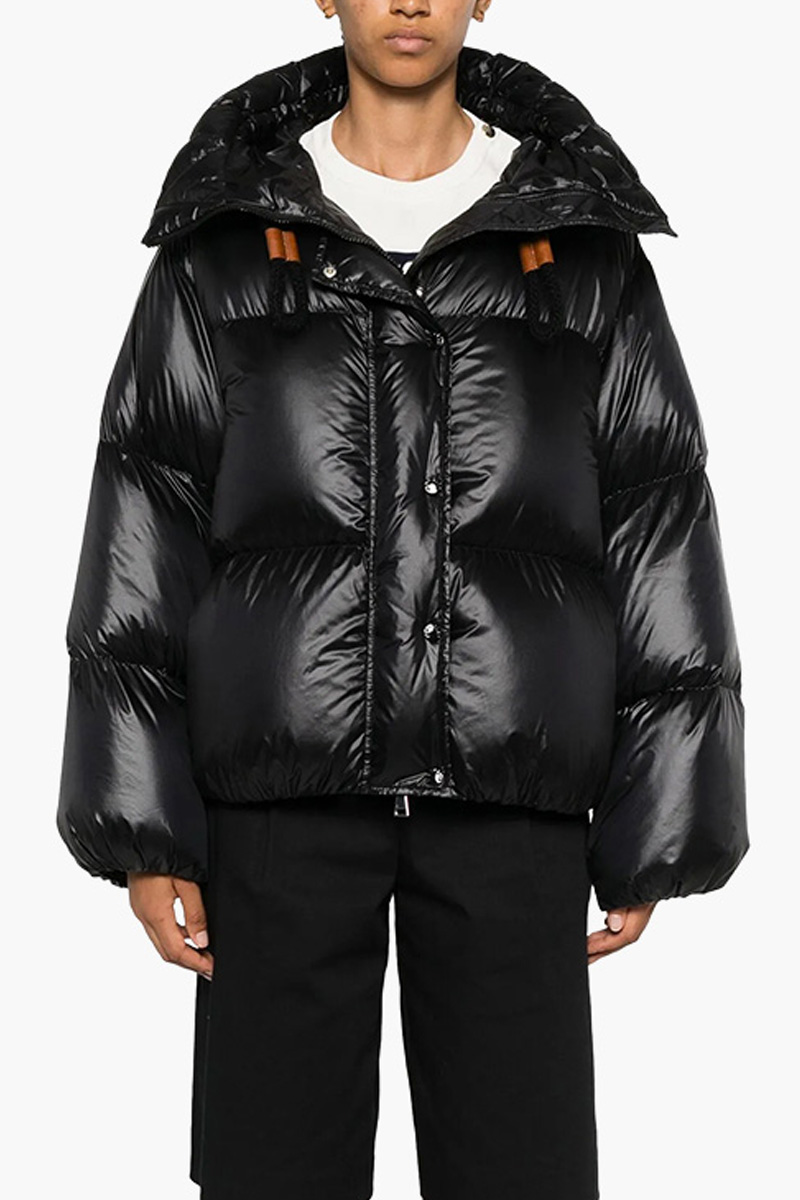 MONCLER Men Borey Jacket in Black Nylon 1