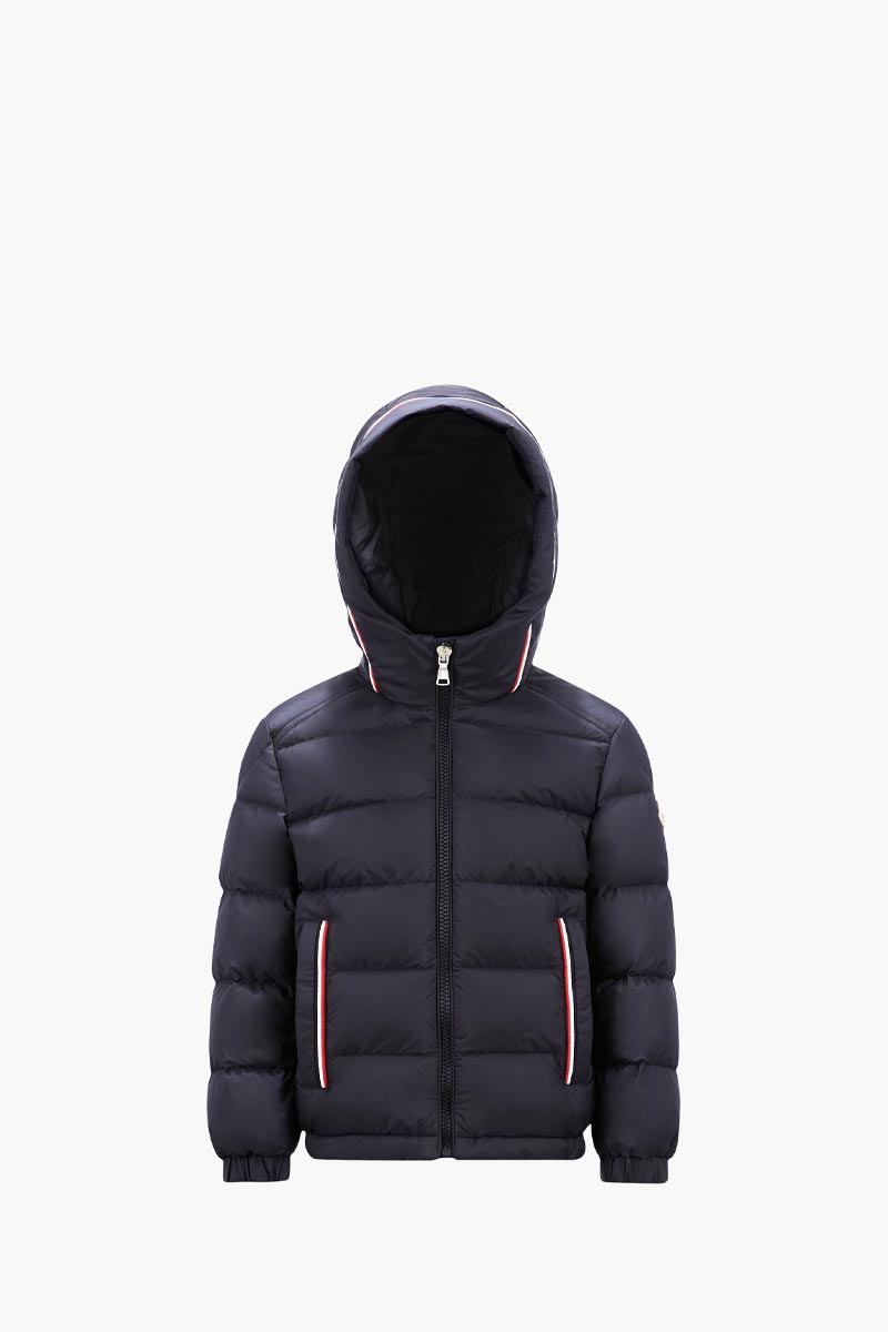 MONCLER Children Merary Down Jacket in Royal Blue with Hoodie 0