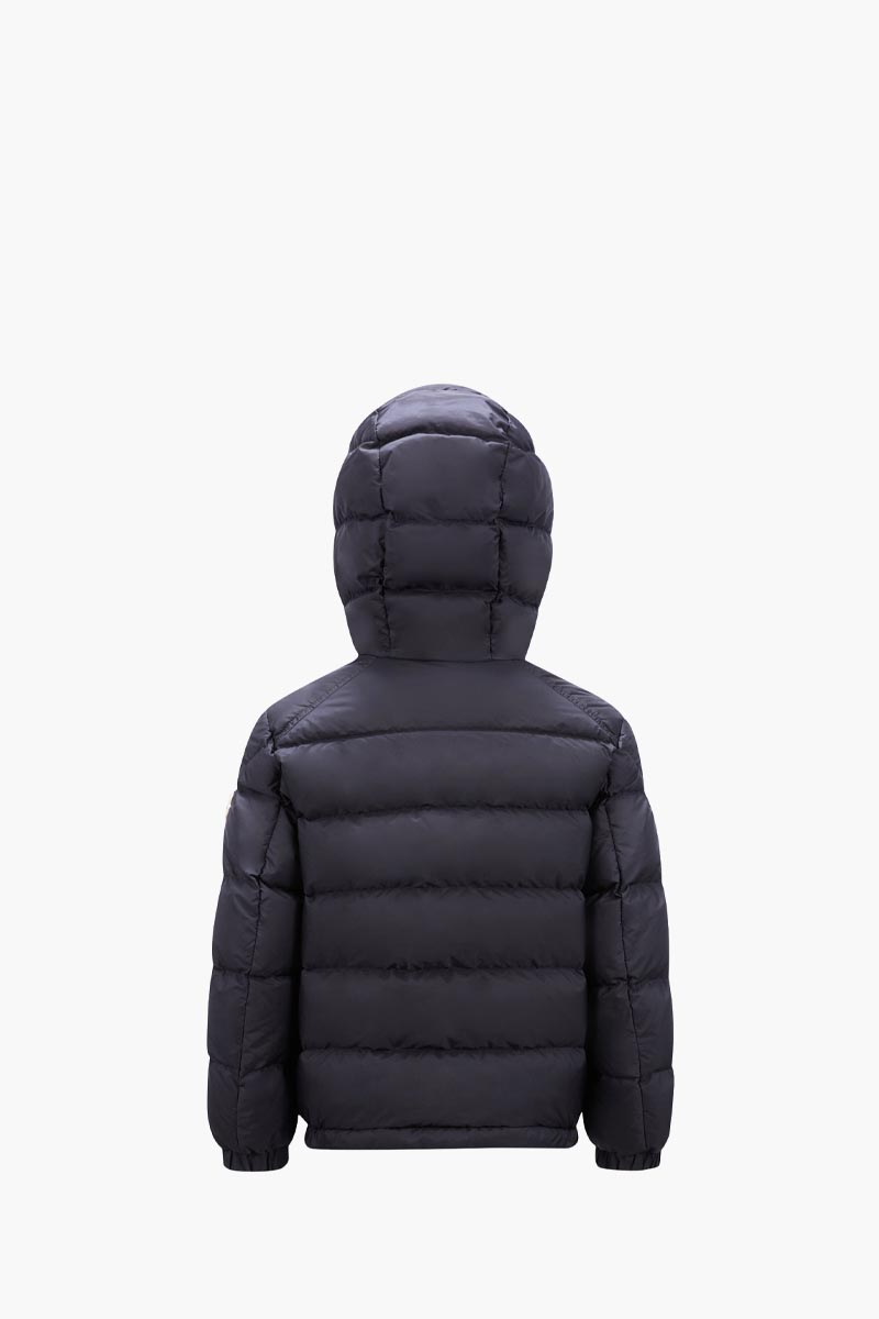 MONCLER Children Merary Down Jacket in Royal Blue with Hoodie 1