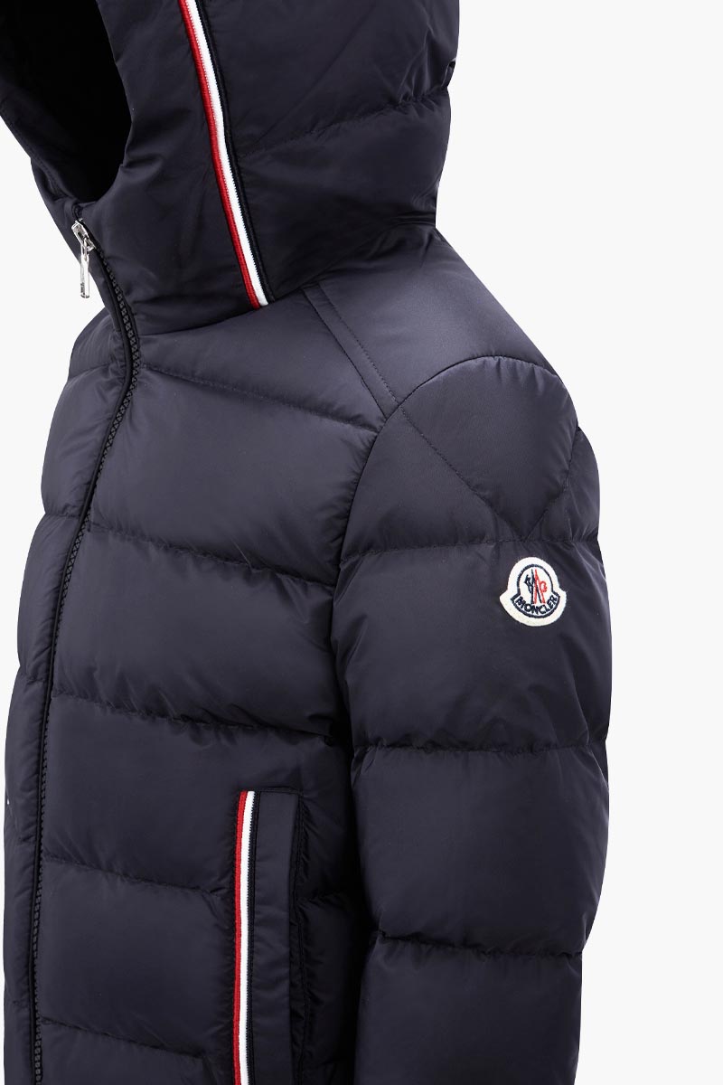 MONCLER Children Merary Down Jacket in Royal Blue with Hoodie 2