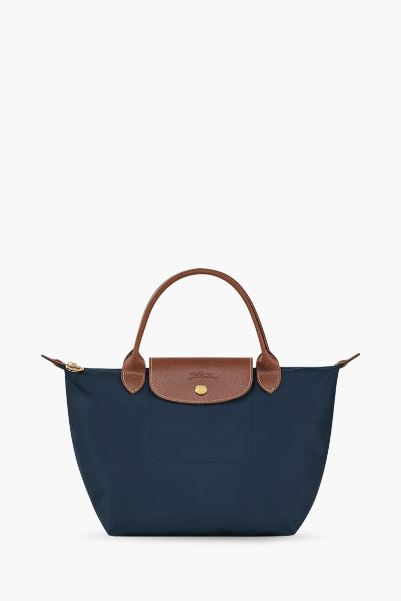LONGCHAMP Small Le Pliage Top Handle Bag in Marine 0
