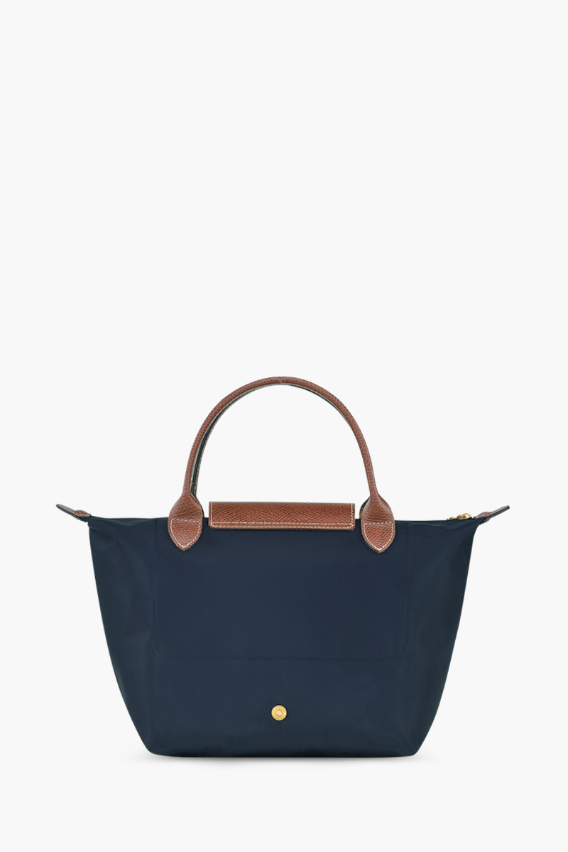 LONGCHAMP Small Le Pliage Top Handle Bag in Marine 1