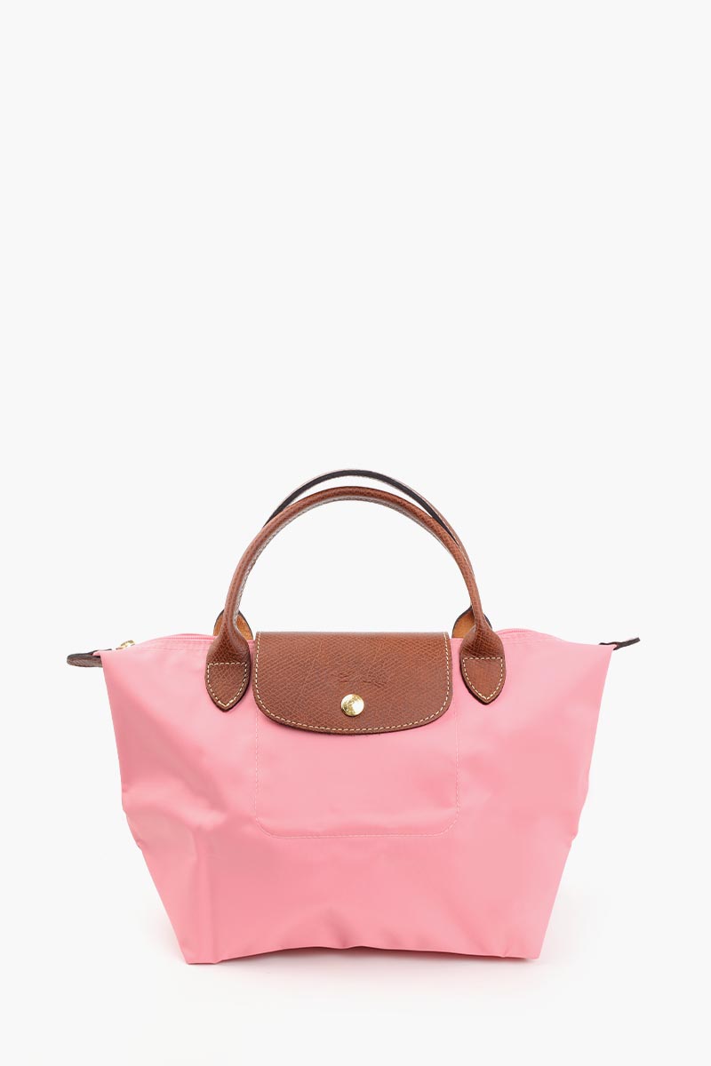 LONGCHAMP Small Le Pliage Top Handle Bag in Marshmallow 0