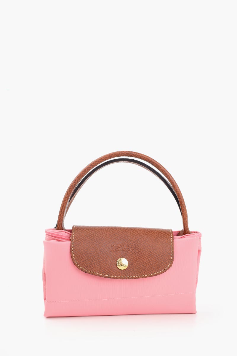 LONGCHAMP Small Le Pliage Top Handle Bag in Marshmallow 1