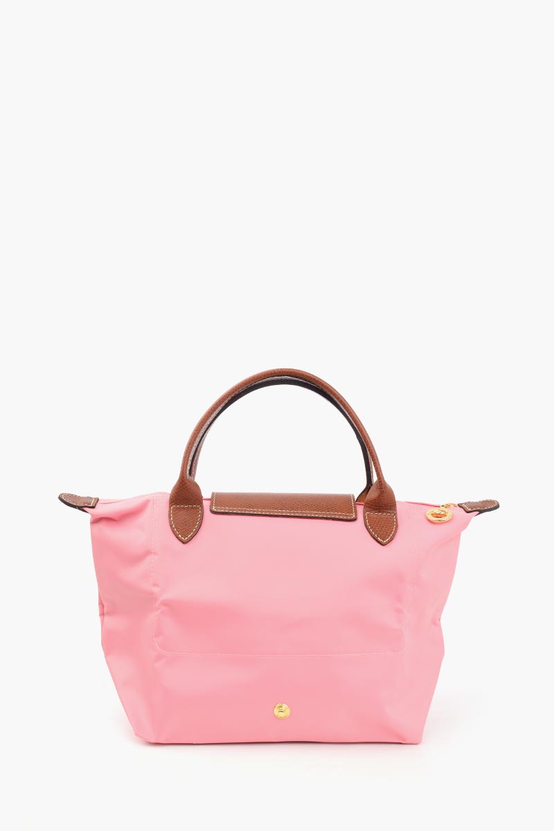 LONGCHAMP Small Le Pliage Top Handle Bag in Marshmallow 3