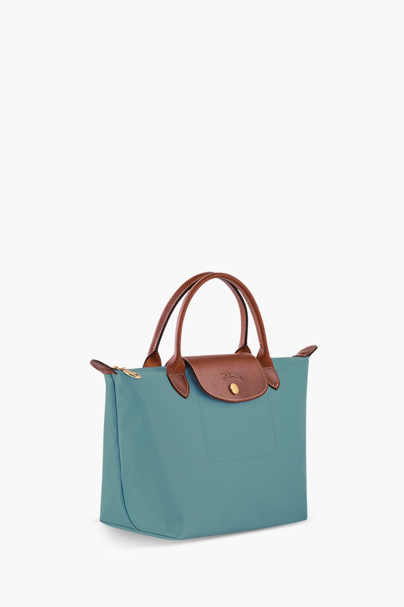 LONGCHAMP Small Le Pliage Top Handle Bag in Eucalyptus 2