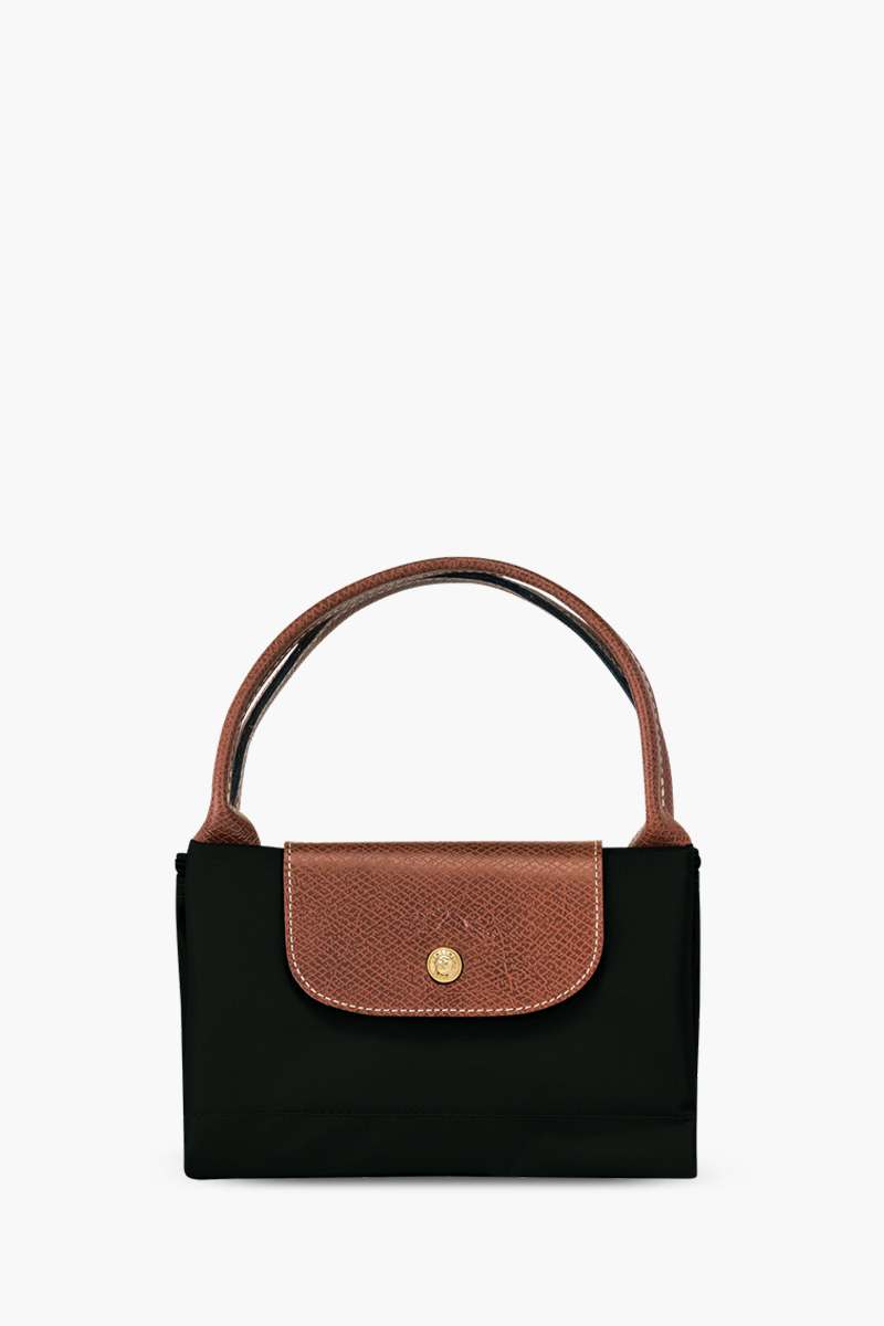 LONGCHAMP Medium Le Pliage Top Handle Bag in Black 3