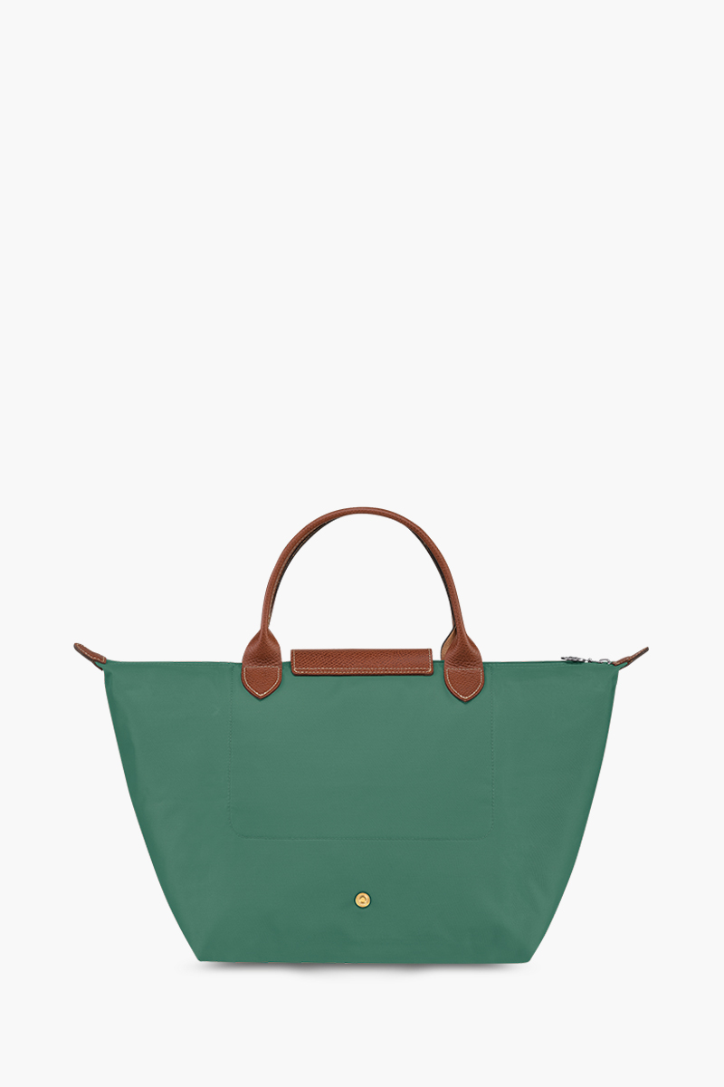 LONGCHAMP Medium Le Pliage Top Handle Bag in Sage 1