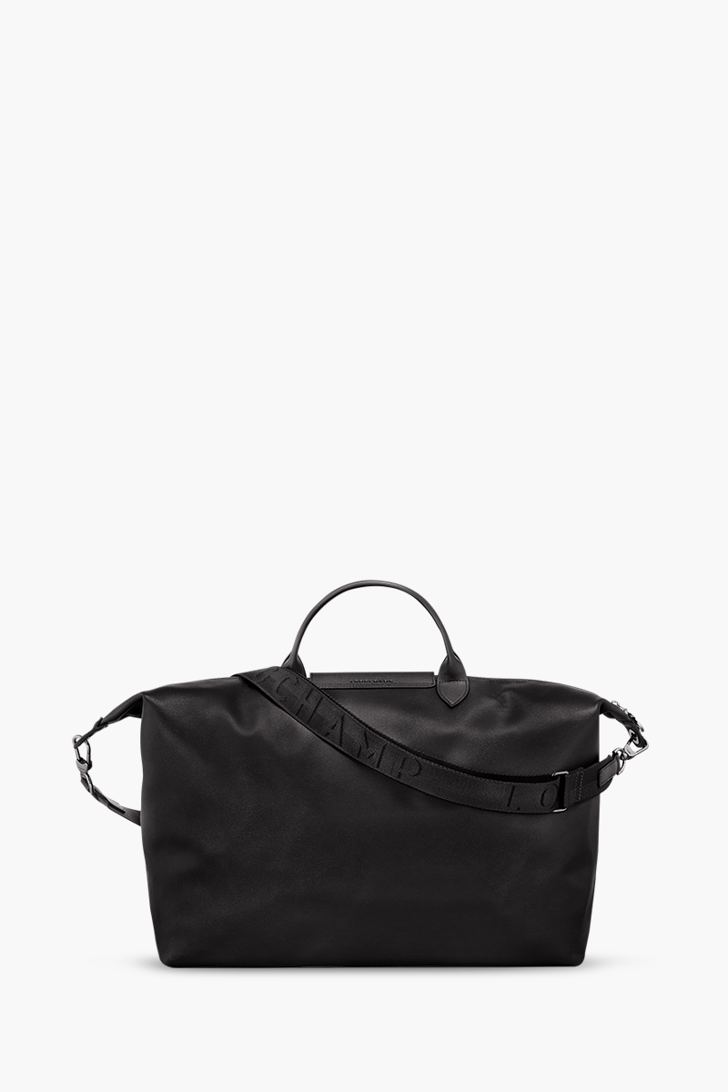 LONGCHAMP Small Le Pliage Xtra Travel Bag in Black Leather 1