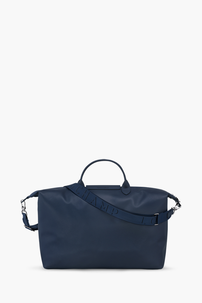 LONGCHAMP Small Le Pliage Xtra Travel Bag in Navy Leather 1