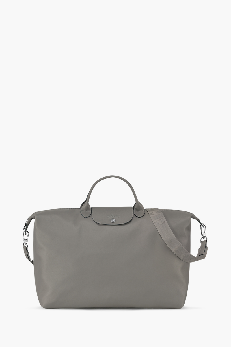 LONGCHAMP Small Le Pliage Xtra Travel Bag in Turtledove Leather 0