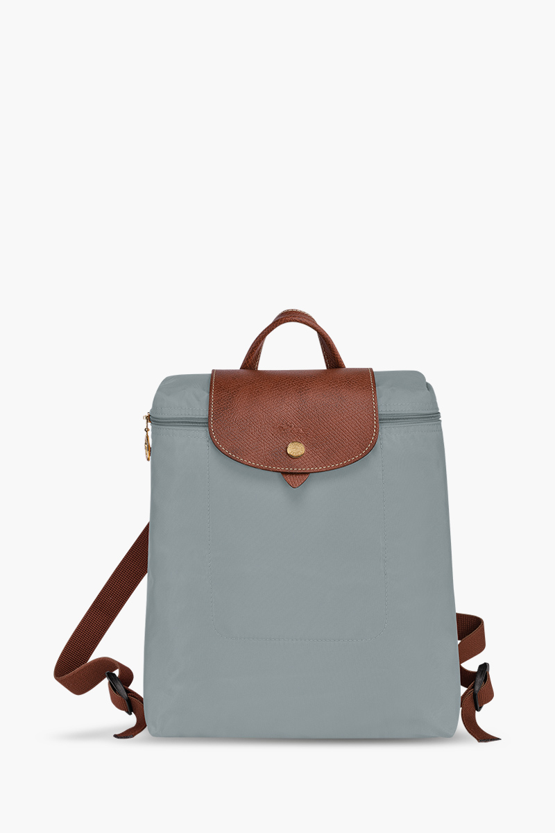 LONGCHAMP Le Pliage Backpack in Steel 0