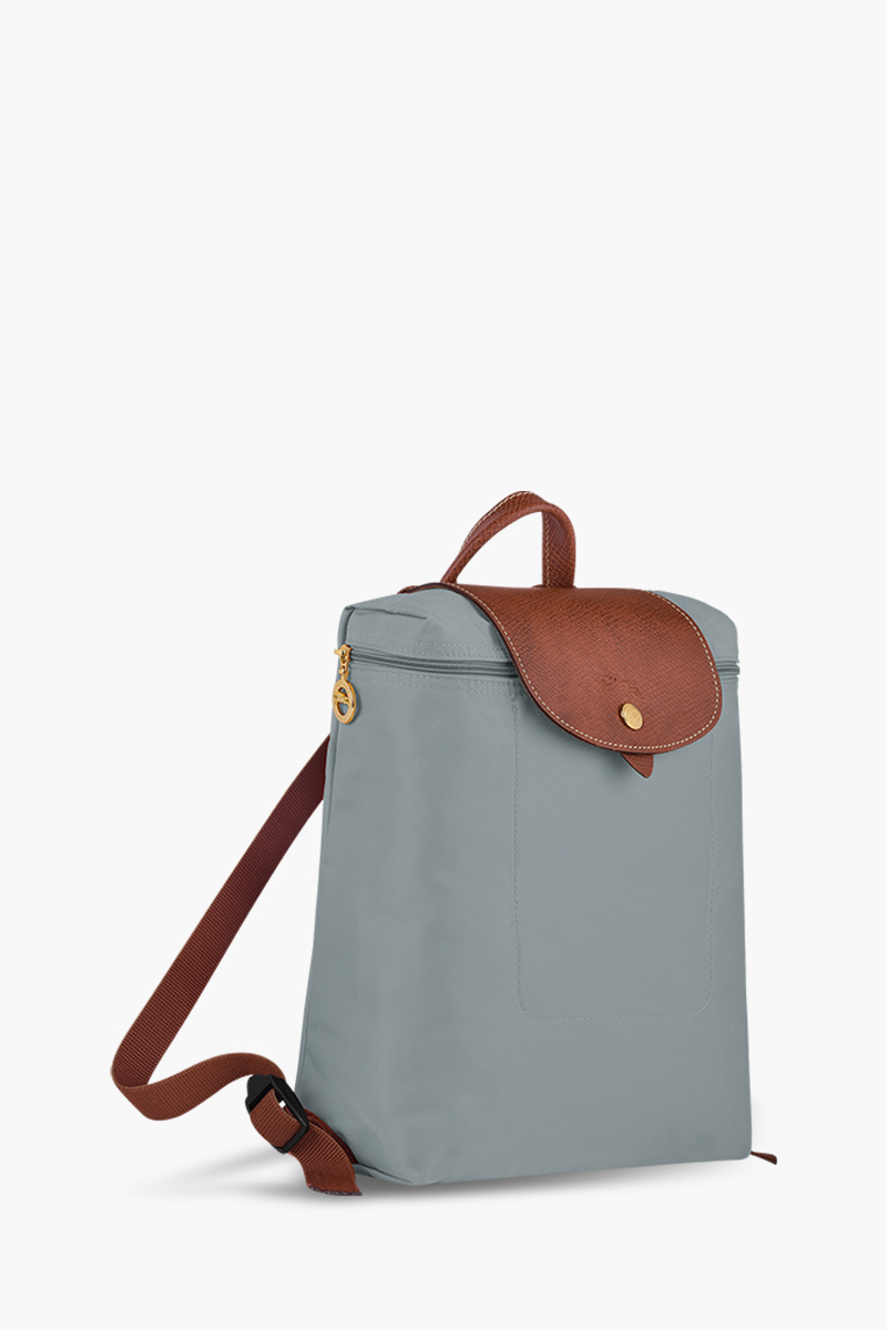 LONGCHAMP Le Pliage Backpack in Steel 2