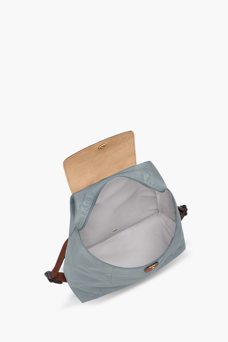 LONGCHAMP Le Pliage Backpack in Steel 3