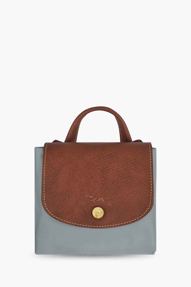 LONGCHAMP Le Pliage Backpack in Steel 4