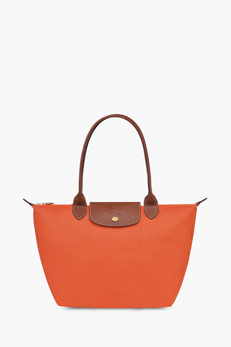 LONGCHAMP Medium Le Pliage Tote Bag in Orange 0