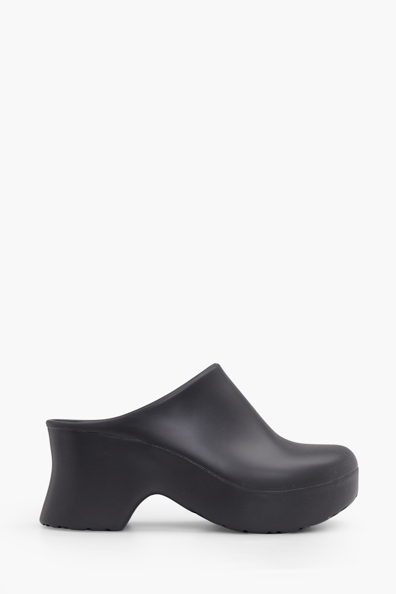 LOEWE Foam Clog 90mm Sandals in Black Light Rubber 0