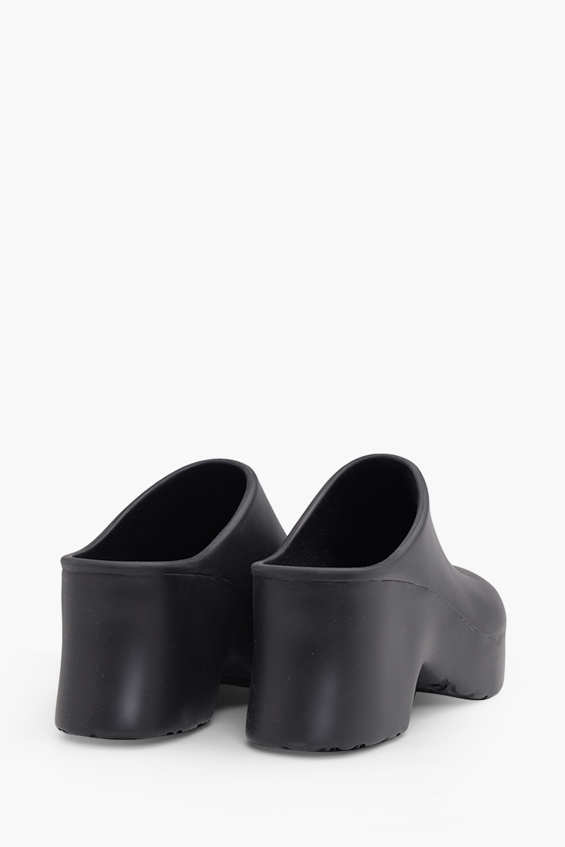 LOEWE Foam Clog 90mm Sandals in Black Light Rubber 2