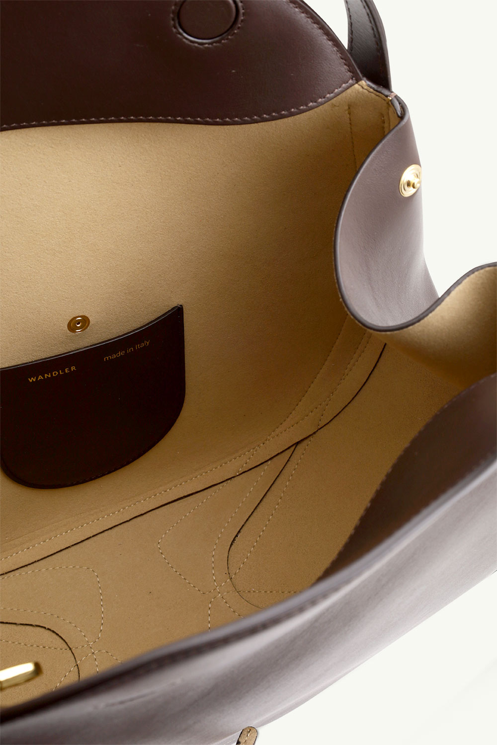 WANDLER Lin Bag in Palissander Calf Leather 3