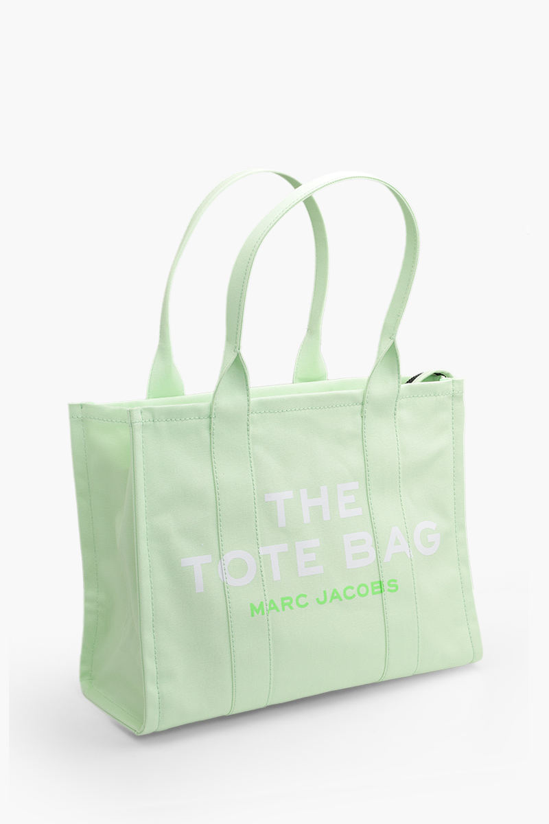 MARC JACOBS Large Traveler Tote Bag in Chlorophyll Canvas 2