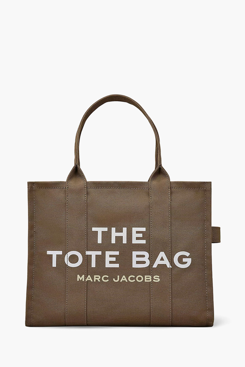 MARC JACOBS Large Traveler Tote Bag in Slate Green Canvas 0