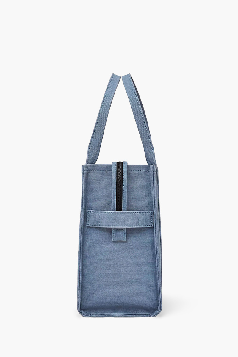 MARC JACOBS Large Traveler Tote Bag in Blue Shadow Canvas 2