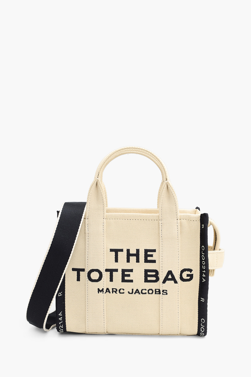 MARC JACOBS Mini The Jacquard Tote Bag in Warm Sand 0